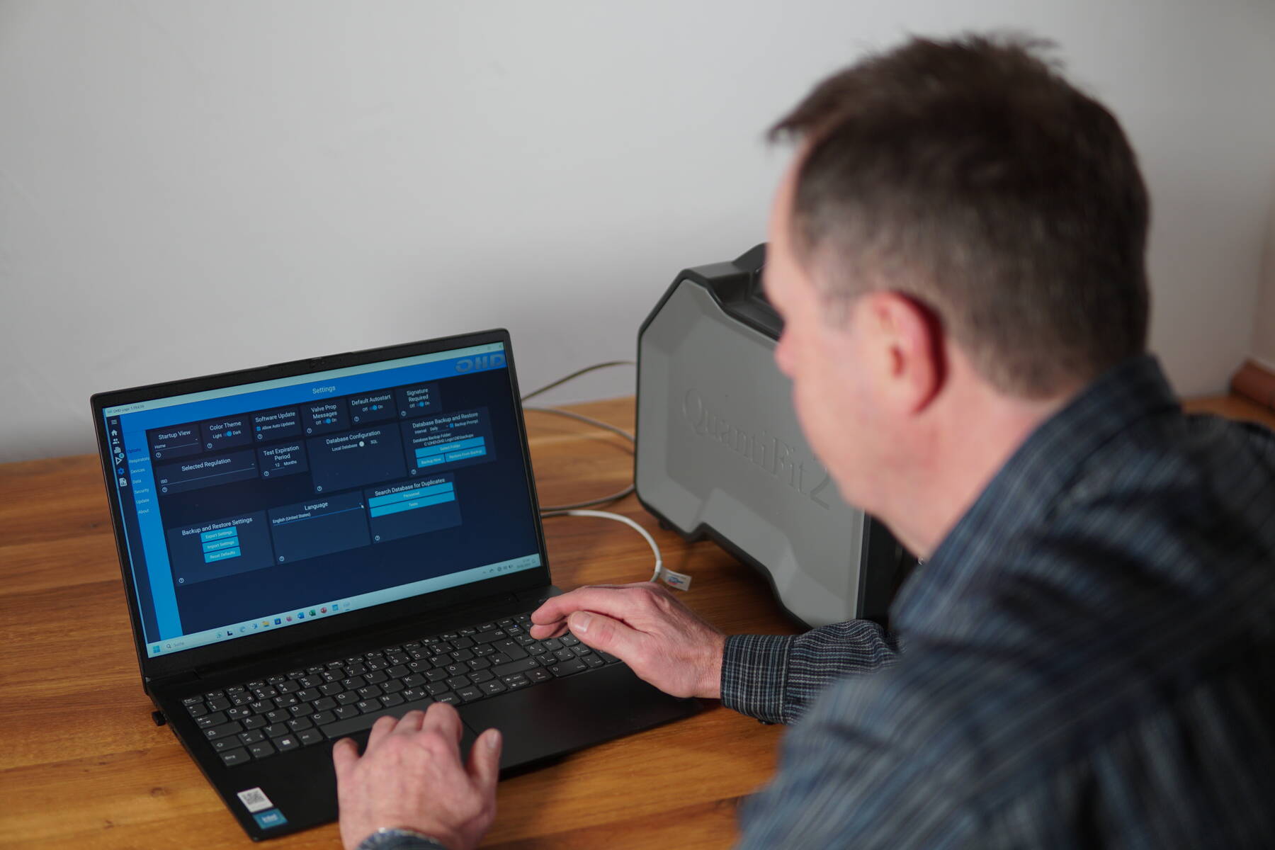 Auswertung Fit-Test nach DGUV